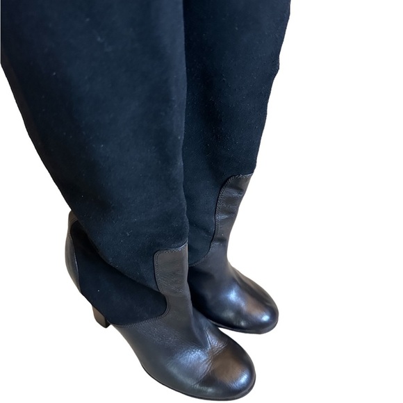 Steven by Steve Madden Leather & Suede Knee High Boots - Picture 5 of 14